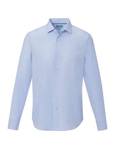 Camisa orgánica de manga larga para hombre Personalizado 637524