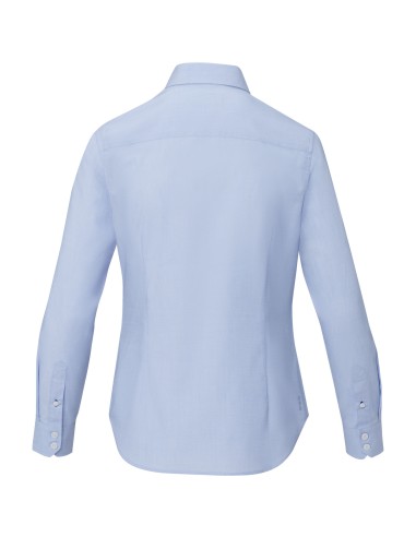 Camisa orgánica de manga larga para mujer...