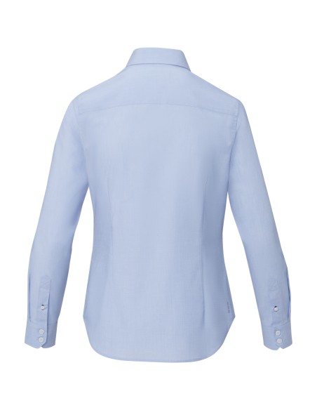 Camisa orgánica de manga larga para mujer Personalizado 637525