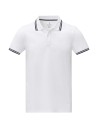 Polo de manga corta con ribete para hombre Personalizado 638108 - Imagen 2