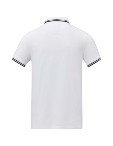 Polo de manga corta con ribete para hombre Personalizado 638108