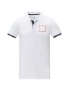 Polo de manga corta de dos tonos para hombre Personalizado 638110 - Imagen 6