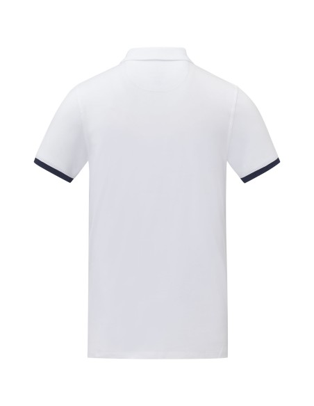 Polo de manga corta de dos tonos para hombre Personalizado 638110