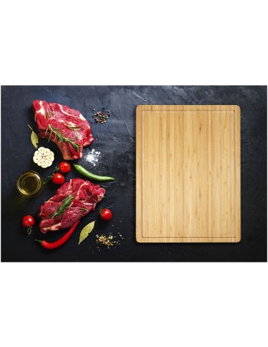 Tabla de corte para carne de bambú...