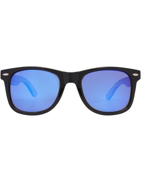 Gafas de sol polarizadas con cristal de espejo de PET reciclado/madera en caja de regalo Personalizado 6127002