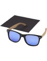 Gafas de sol polarizadas con cristal de espejo de PET reciclado/madera en caja de regalo Personalizado 6127002 - Imagen 3