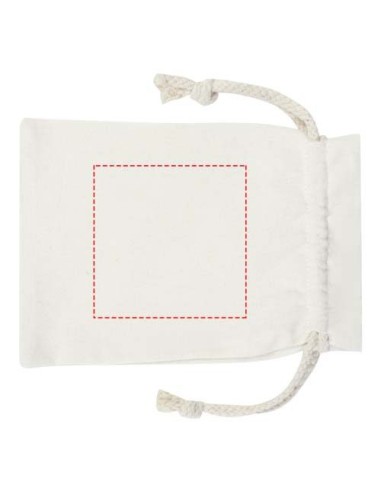 Cuerda de saltar de madera en bolsa de algodón...