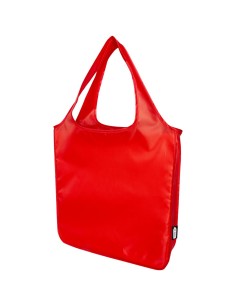 Bolsa Tote plegable grande de PET reciclado Personalizado...