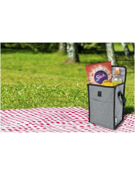 Bolsa isotérmica de PET reciclado GRS para 4 latas Personalizado 6120617