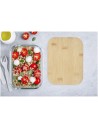 Fiambrera de vidrio con tapa de bambú Personalizado 6113276 - Imagen 4