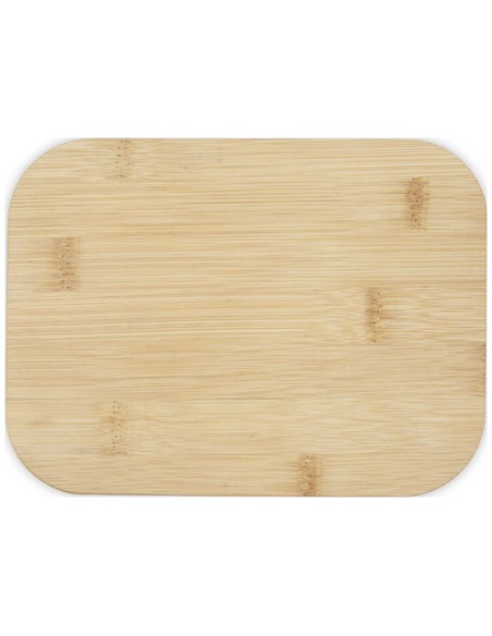 Fiambrera de vidrio con tapa de bambú Personalizado 6113276