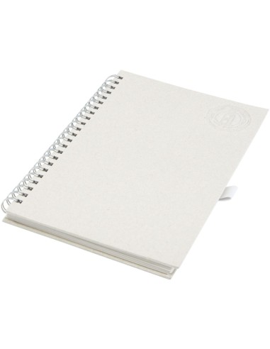 Libreta A5 con espiral fabricada a partir de cartones de leche recilados Personalizado 6107783