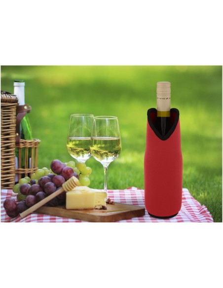 Funda de neopreno reciclado para vino Personalizado 6113288