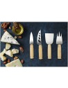 Set de 4 piezas para queso de bambú Personalizado 6113303 - Imagen 3