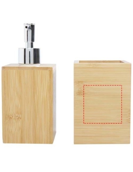 Set de baño de bambú de 3 piezas Personalizado 6126195