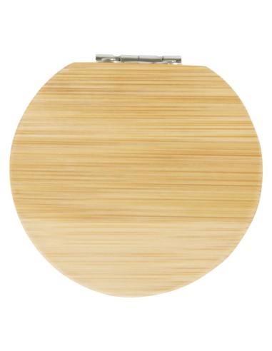 Espejo de bolsillo de bambú Personalizado 6126196