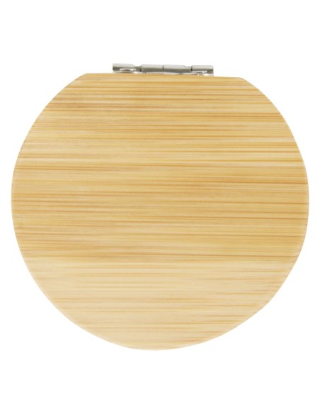 Espejo de bolsillo de bambú Personalizado 6126196