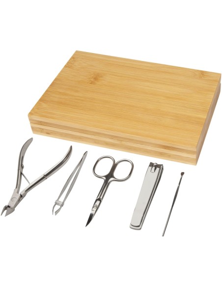 Set de manicura de bambú de 5 piezas Personalizado 6126198