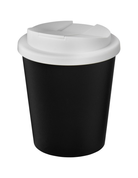 Vaso reciclado de 250 ml con tapa antigoteo Personalizado 6210455