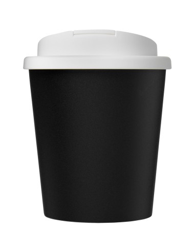 Vaso reciclado de 250 ml con tapa antigoteo...