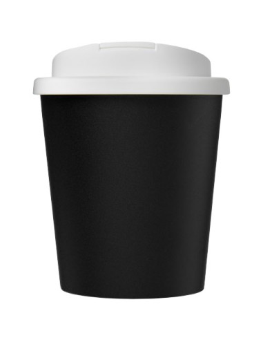 Vaso reciclado de 250 ml con tapa antigoteo...