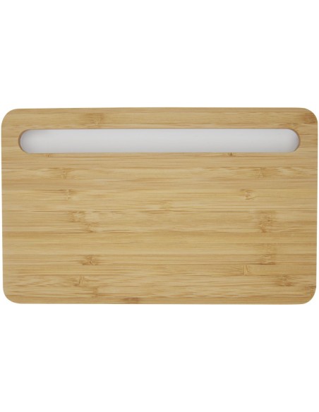 Cargador inalámbrico de bambú de 10 W Personalizado 6124252