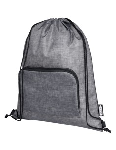 Bolsa con cordón plegable reciclada de 7L Personalizado...