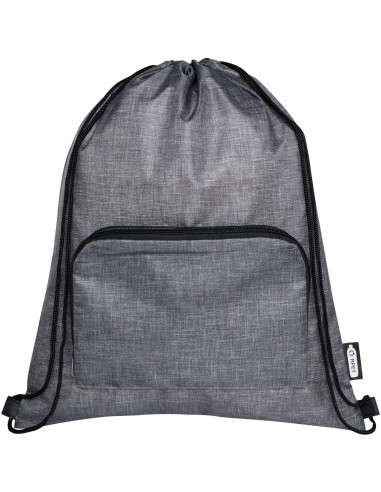 Bolsa con cordón plegable reciclada de 7L...