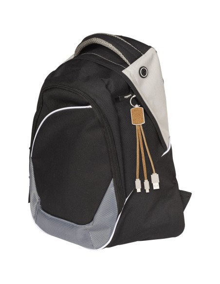 Cable de carga 3 en 1 de paja de trigo y corcho Personalizado 6124294