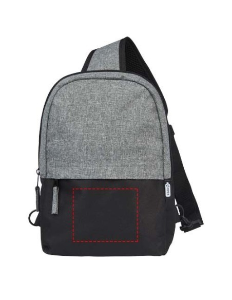 Bandolera en dos tonos reciclada GRS de 3,5 L Personalizado 6120653