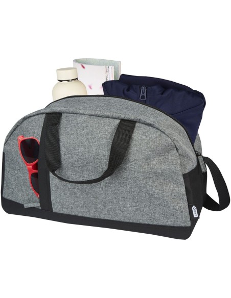 Bolsa deportiva de lona en dos tonos reciclada GRS de 21 L Personalizado 6120656