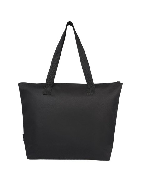 Bolsa Tote reciclada GRS en dos tonos con cremallera de 15 L Personalizado 6120657