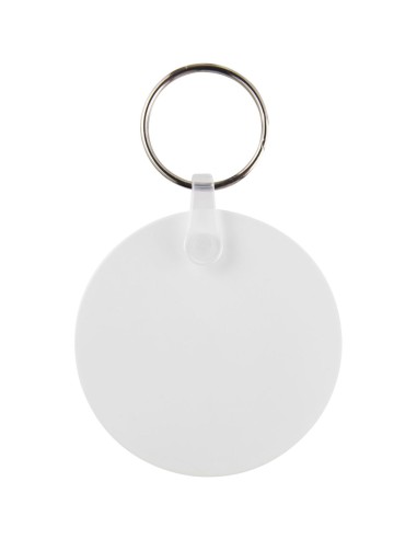 Llavero reciclado en forma de círculo...