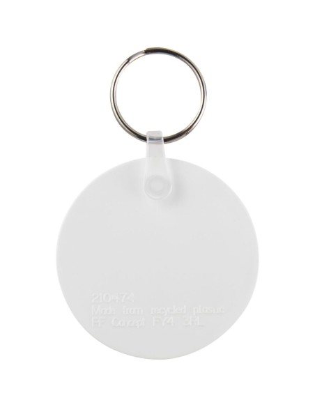 Llavero reciclado en forma de círculo Personalizado 6210475