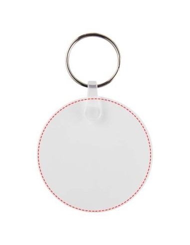 Llavero reciclado en forma de círculo...