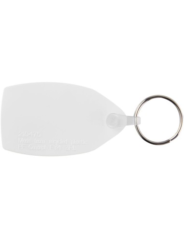 Llavero reciclado en forma de rectángulo...