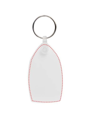 Llavero reciclado en forma de rectángulo...