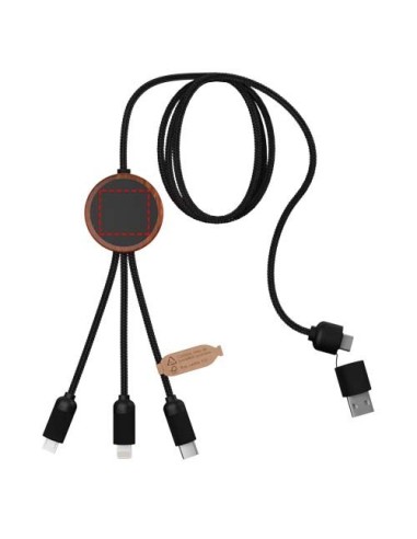 Cable de carga de 40 W 5 en 1 de PET reciclado...