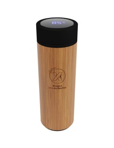 Botella inteligente de bambú de 500 ml Personalizado...