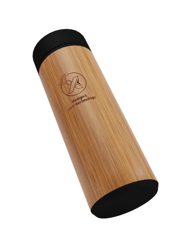 Botella inteligente de bambú de 500 ml...