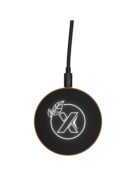 SCX.design Estación de carga inalámbrica de madera W13 10W Personalizado 662PX051