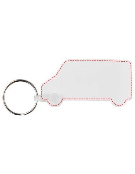 Llavero reciclado en forma de furgoneta Personalizada 6210474