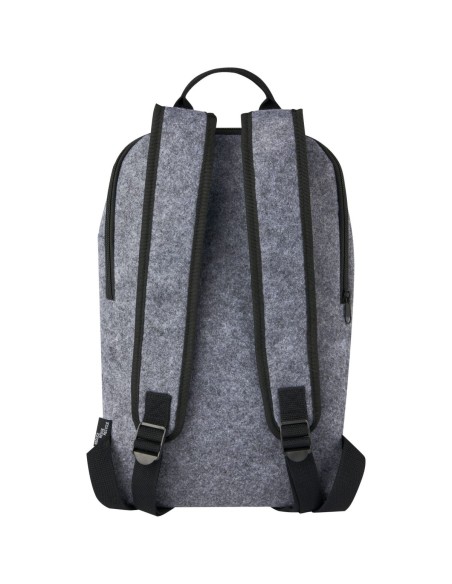 Mochila isotérmica de fieltro reciclado GRS de 7 L Personalizado 6210742