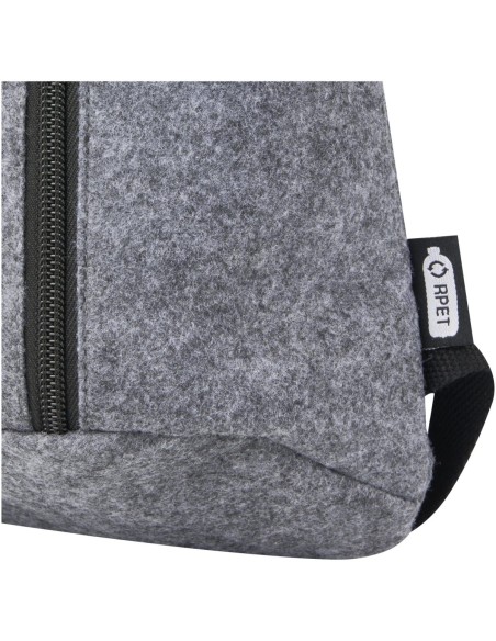 Mochila isotérmica de fieltro reciclado GRS de 7 L Personalizado 6210742