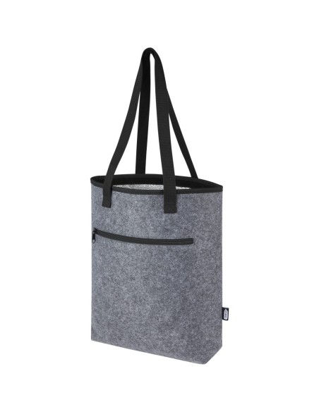 Bolsa Tote isotérmica de fieltro reciclado GRS de 12 L Personalizado 6210743