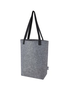 Bolsa Tote de fieltro reciclado GRS con fondo ancho de 12...