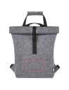 Bolsa para bicicleta enrollable de fieltro reciclado GRS de 13 L Personalizado 6120663 - Imagen 7