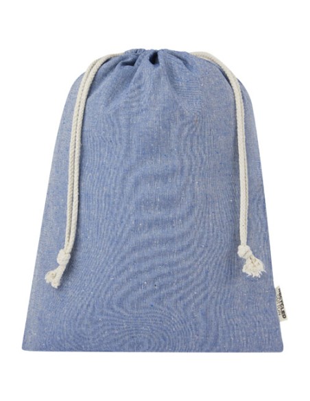 Bolsa de regalo grande de 4 l de algodón reciclado GRS de 150 g/m² Personalizado 6120672