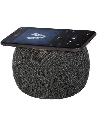 Altavoz de bambú/RPET Bluetooth® y base de...