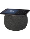Altavoz de bambú/RPET Bluetooth® y base de carga inalámbrica Personalizada 6124318 - Imagen 4